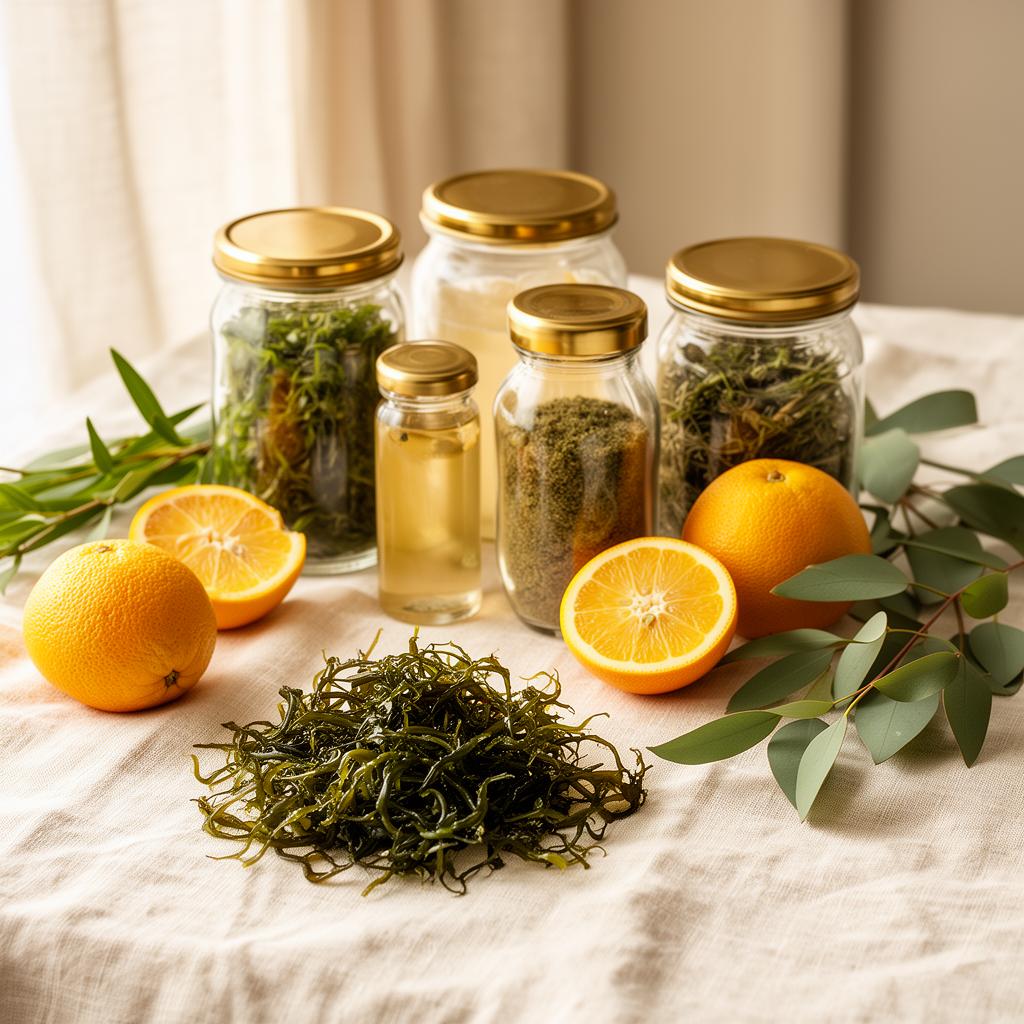 Rituel d'ingrédients méditerranéens